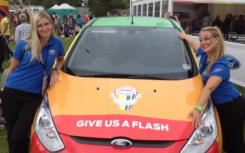 Ford at Brighton Pride 2012